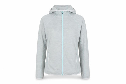 Mountain Warehouse Women's Grey Hooded Full Zip Lightweight Jacket UK 12
