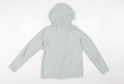 Mountain Warehouse Women's Grey Hooded Full Zip Lightweight Jacket UK 12