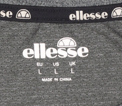 Ellesse Men's Grey Becketi T-Shirt Size L Sports Gym Top