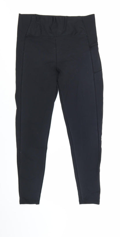 USA Pro Black Women's Size 16 Ankle Leggings Gym & Yoga Activewear