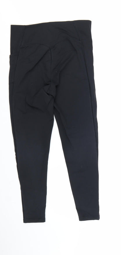 USA Pro Black Women's Size 16 Ankle Leggings Gym & Yoga Activewear