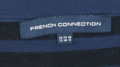 French Connection Womens Blue Bodycon Dress Size 12 Sleeveless