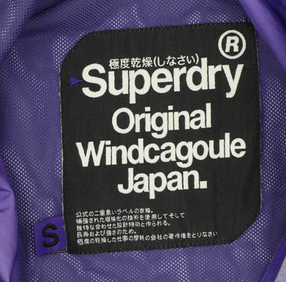 Superdry Men's Multicoloured S Windbreaker Hooded Jacket