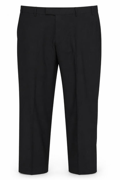 Marks and Spencer Men's Black Regular Fit Dress Trousers Size 42R