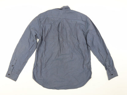 Denizen for Levi's Men's Blue Cotton Button-Up Shirt XL