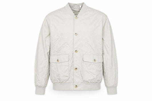 Marks and Spencer Men’s Beige Cotton Bomber Jacket XL