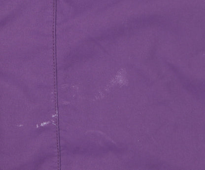 Craghoppers Boys Purple Waterproof Hooded Parka Coat Age 13