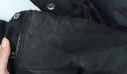 Trespass Womens Black Waterproof Parka Jacket 3XL Hooded TP50
