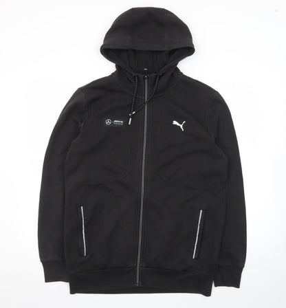 Puma Men’s Black Mercedes Full Zip Hoodie Size M