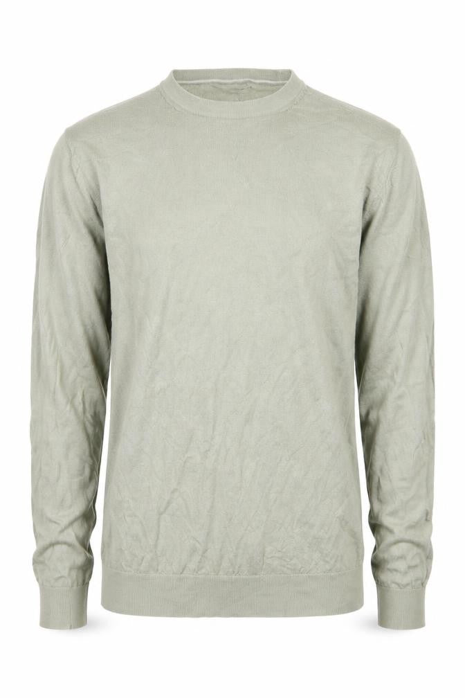 Marks & Spencer Men’s Green Merino Wool Crew Neck Jumper S