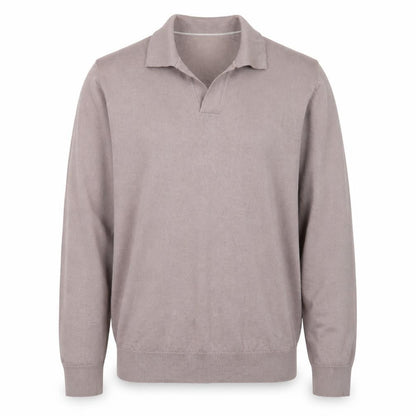 Marks and Spencer Men’s Beige Wool Collared Pullover Jumper L