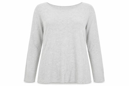 Kew 159 Womens Grey XL Knit Long Sleeve Pullover Jumper