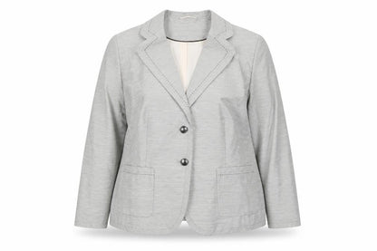 Marks and Spencer Women’s Grey Regular Fit Single Breasted Blazer UK 20