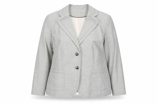 Marks and Spencer Women’s Grey Regular Fit Single Breasted Blazer UK 20
