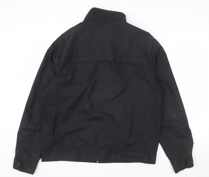 Marks and Spencer Men's Black L Water Repellent Cotton Jacket