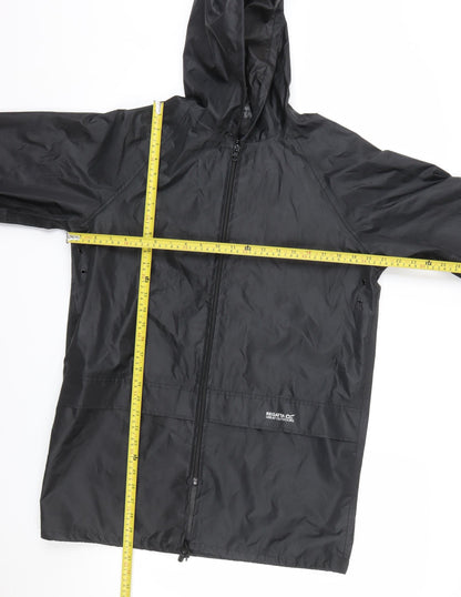 Regatta Womens Black M Waterproof Hooded Rain Jacket