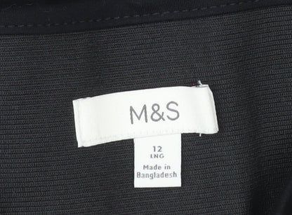 Marks and Spencer Women's Black High Rise Stretch Ankle Leggings Size 12