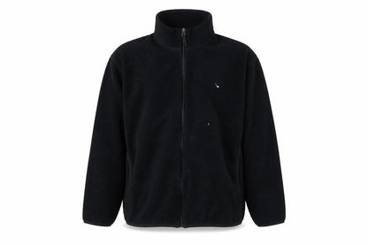 Uniqlo Men's Black Fleece Full Zip Jacket L Regular Fit