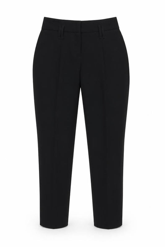 Dorothy Perkins Womens Black Size 8 Polyester Tapered Trousers
