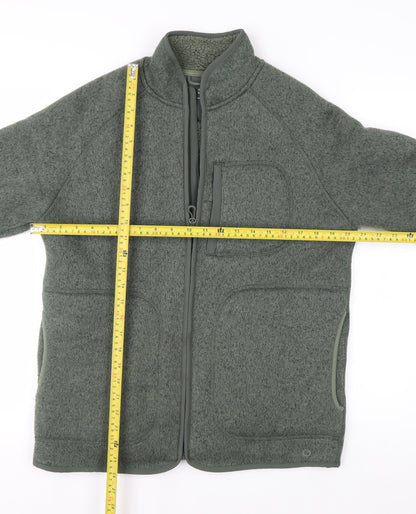 Marks and Spencer Women’s Green Fleece Zip Jacket Size S