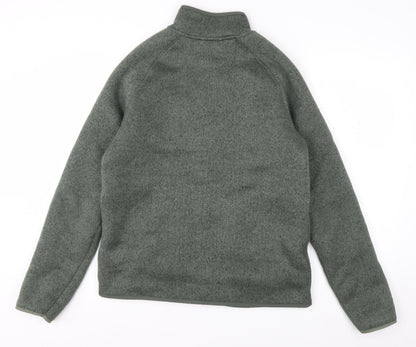 Marks and Spencer Women’s Green Fleece Zip Jacket Size S