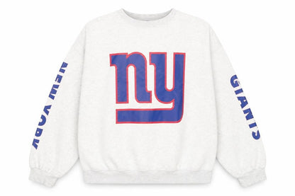 H&M Divided Women's Grey NY Giants Pullover Sweatshirt Size M