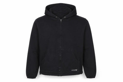 Harley-Davidson Men's Black Full Zip Hoodie M Classic Biker Style