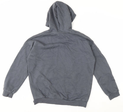 Marks and Spencer Boys Grey Among Us Pullover Hoodie 14-15 Years Cotton Blend