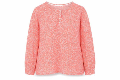 Marks & Spencer Women’s Orange Floral Tunic Blouse Size 18