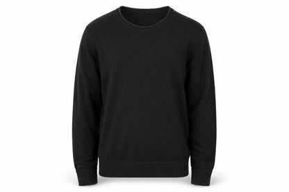 Gap Men's Black Cotton Crew Neck Pullover Jumper Size L