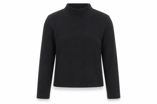 Jack Wills Womens Black Size 10 Roll Neck Long Sleeve Jumper