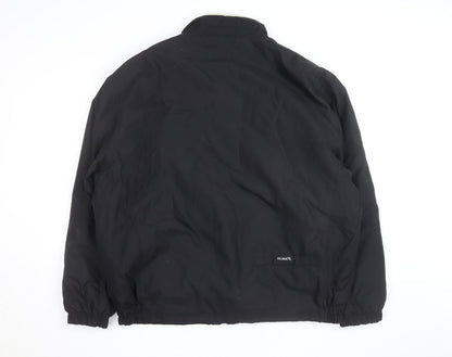 Palmer Men's Black XL Winter Puffer Jacket Polyester Stand-Up Collar
