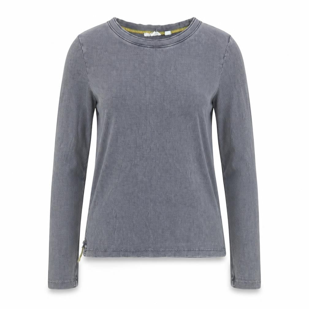 White Stuff Women Blue Cotton Crew Neck Long Sleeve Pullover Jumper Size 14