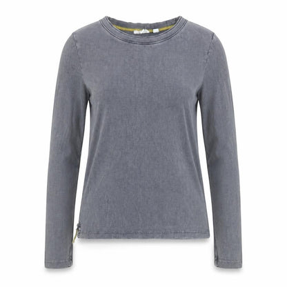 White Stuff Women Blue Cotton Crew Neck Long Sleeve Pullover Jumper Size 14