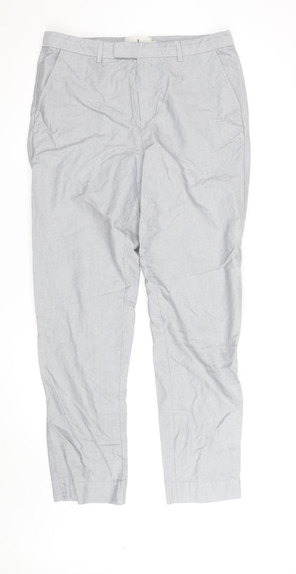 Jasper Conran Men's Grey Chino Trousers 34L Regular Fit
