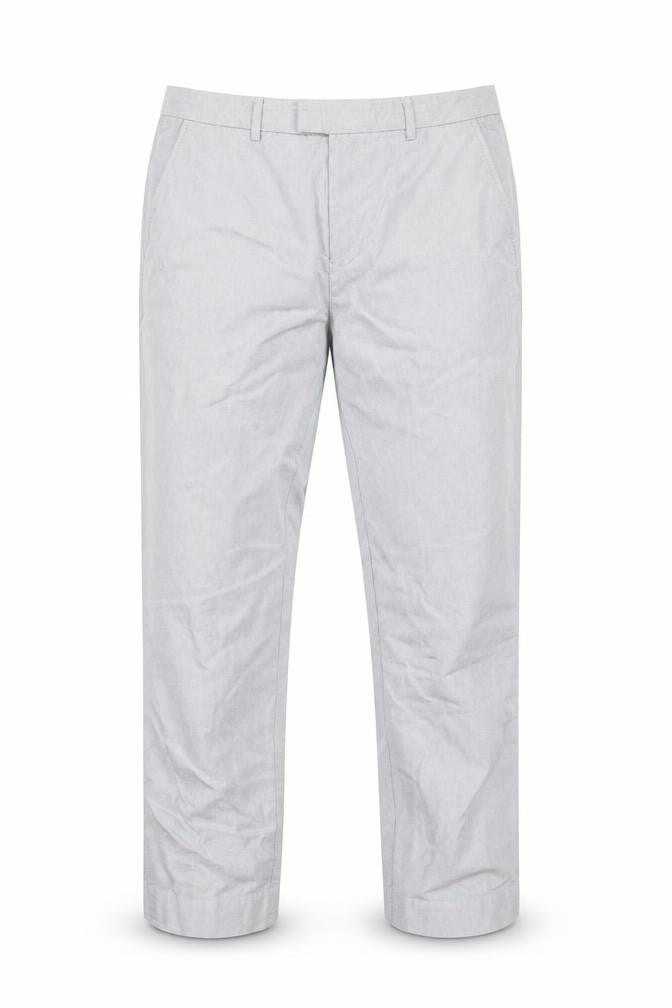 Jasper Conran Men's Grey Chino Trousers 34L Regular Fit