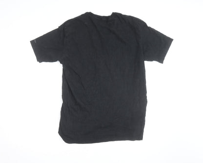 Calvin Klein Men's Black Cotton Crew Neck T-Shirt Size L