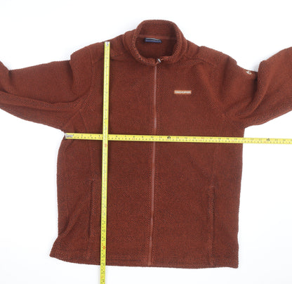 Craghoppers Men's Brown Fleece Full Zip Jacket Size M Regular Fit