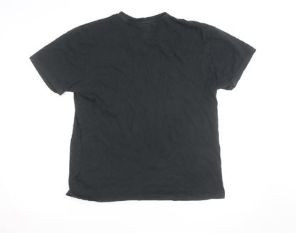 Ralph Lauren Men’s Black Short Sleeve Crew Neck Cotton T-Shirt M
