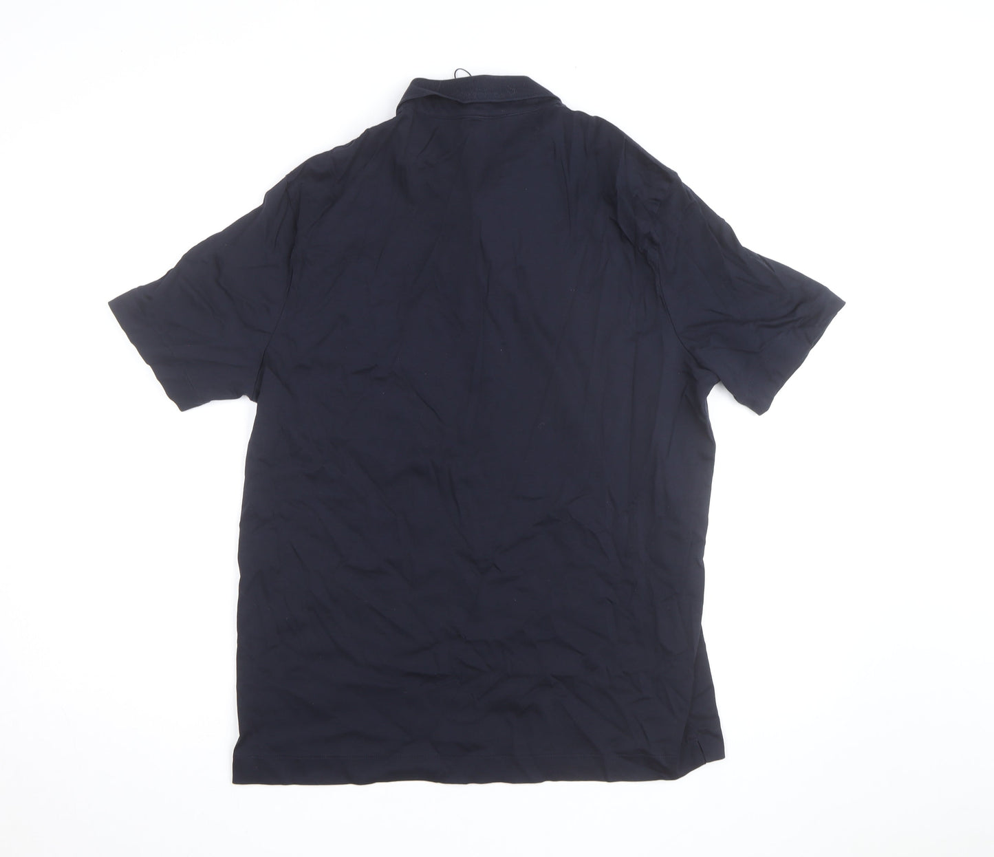 Marks and Spencer Autograph Men's Black Supima Cotton Polo Shirt L