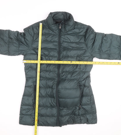 32 Degrees Heat Men's Green Puffer Jacket Size S Lightweight Down