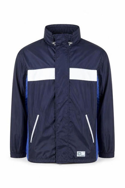 TCM Gear Men's Blue Windbreaker Jacket L Waterproof Outdoor