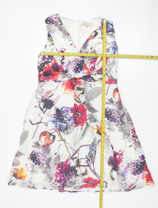 Pepperberry Women Multicoloured Floral A-Line Knee Length Dress Size 16
