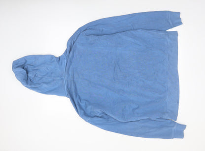Levi's Men's Blue Pullover Hoodie XL Cotton Logo Casual