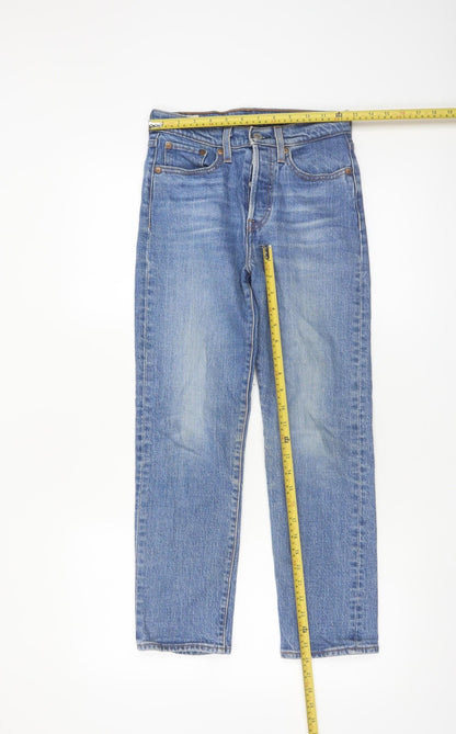 Levi Strauss Women’s Blue 24 High Rise Wedgie Straight Denim Jeans