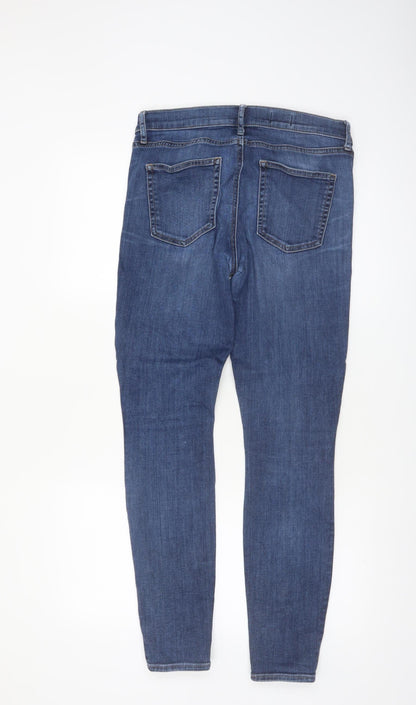 Gap Women’s Blue Resolution True Skinny Jeans Size 28R Slim Fit