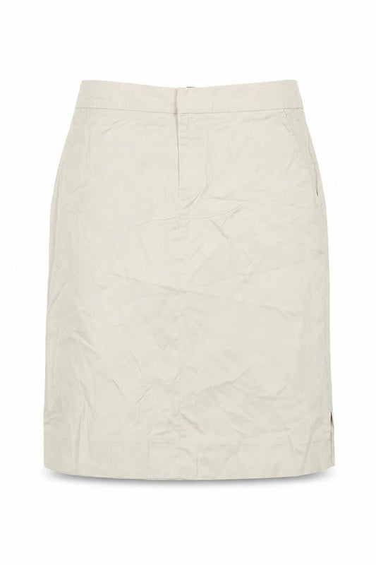 GAP Women’s Beige Cotton Pencil Skirt Size 6 Knee Length