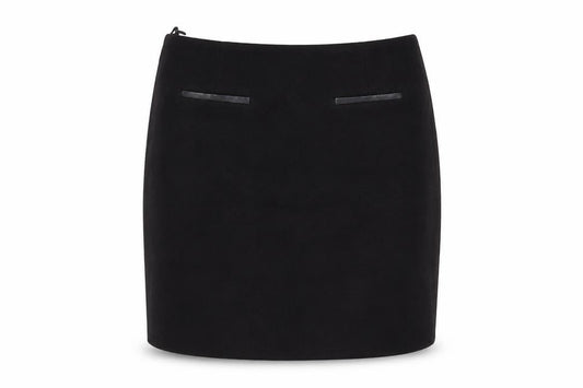 Marks and Spencer Womens Black Size 12 Straight Skirt
