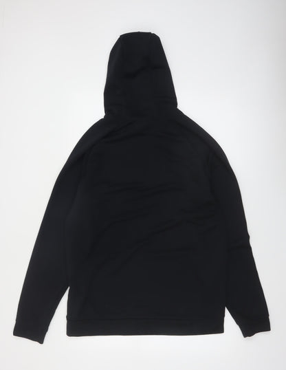 Nike Men Black Dri-FIT Pullover Hoodie L Sportswear