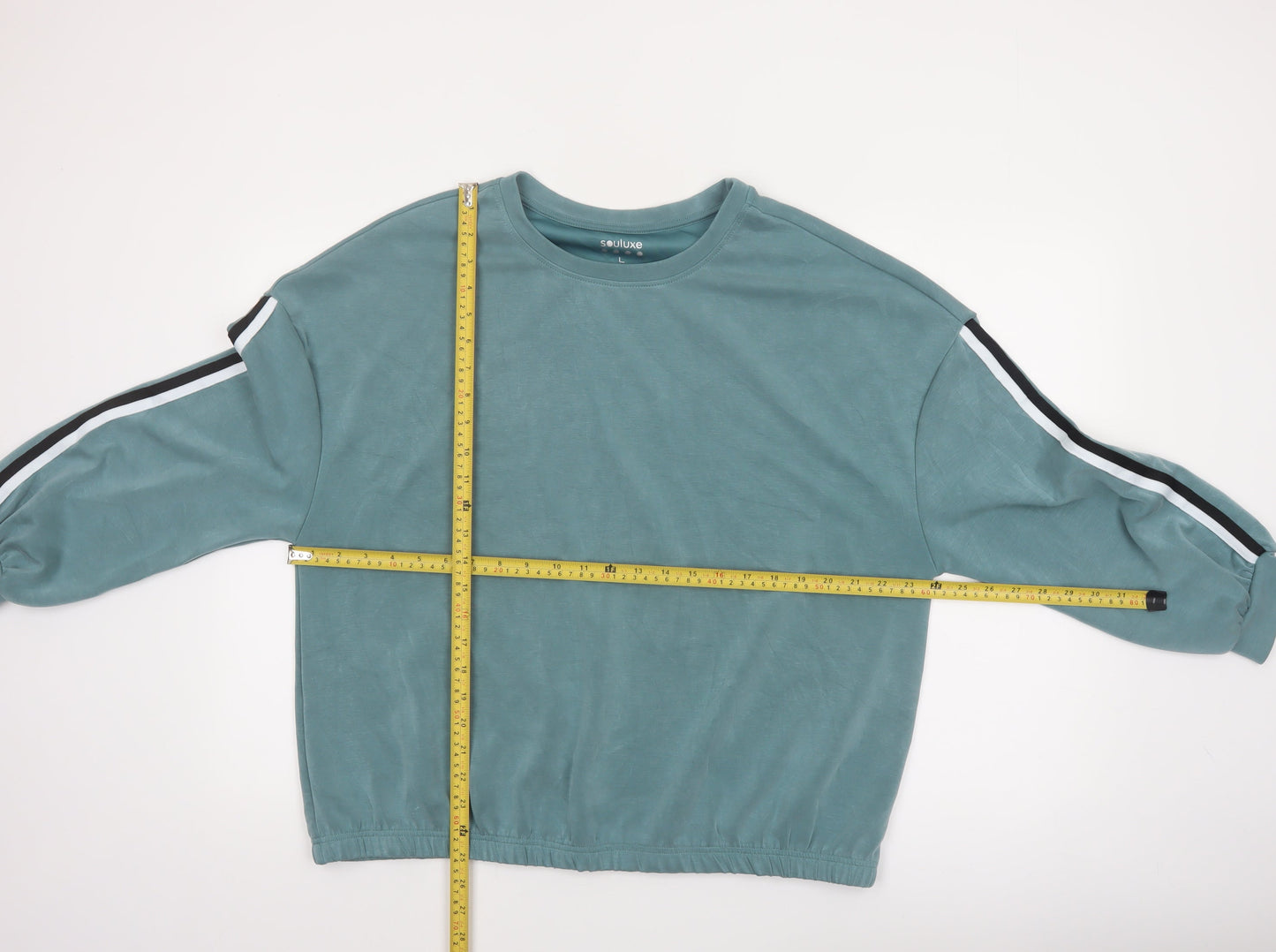 Souluxe Women’s Blue Pullover Sweatshirt L Casual Long Sleeve
